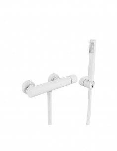 Grifo para ducha negro o blanco brillo - Helios de GME 2