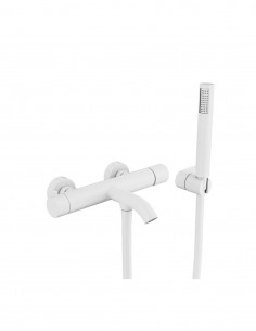 Grifo de bañera negro o blanco brillo - Helios de GME 2