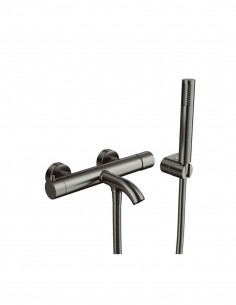 Grifería para bañera titanio modelo Helios de GME