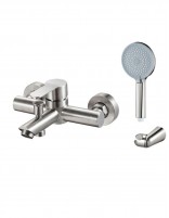 Grifería en acero cepillado para bañera modelo Iony de GME