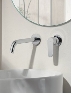 Lavabo empotrado cromo modelo Bélgica de Imex