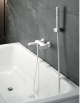 Grifería para bañera negro mate / blanco mate - DINAMARCA de Imex