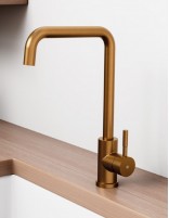 Grifería en cobre monomando de cocina modelo Noah de GME