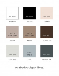 Plato de ducha rectangular modelo SLIDER 2