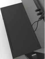 Plato de ducha carga mineral negro QUORE