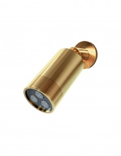 Rociador de ducha minimal oro efecto spray  de GME