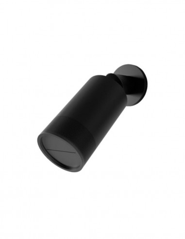 Rociador cascada de ducha minimal negro de GME