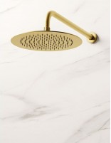 Rociador redondo oro a pared - de GME