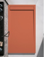 Plato de ducha con tapa coral