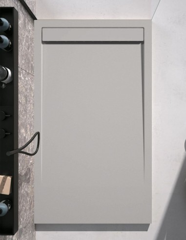 Plato de ducha con tapa modelo Marte de Bathplus