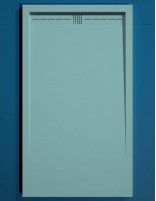 Plato ducha rejilla color del plato turquesa