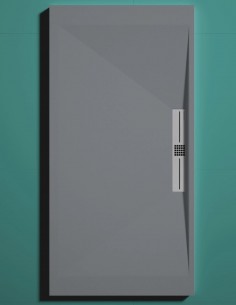 Plato ducha rectangular rejilla acero inox SLIDER de Bathplus