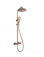 Columna ducha vista acabado cobre modelo Inverter R de GME