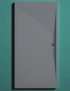 Plato ducha rectangular rejilla color modelo SLIDER de Bathplus 2