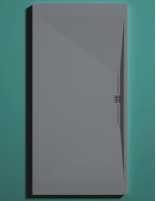 Plato ducha rectangular rejilla color gris medio