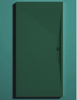Plato ducha rectangular rejilla color oliva