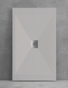 Plato ducha con desagüe centrado modelo FORTY de Bathplus