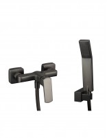 Grifería en latón titanio para ducha modelo Marriot de GME