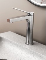 Grifería cromado para lavabo modelo Tarsio de GME ambiente