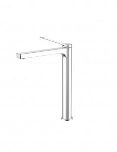 Grifería en latón cromado de lavabo alto modelo Tarsio de GME