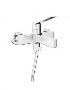 Cuerpo grifería en latón cromado de bañera modelo Tarsio de GME