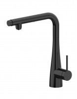 Grifo cocina osmosis extraíble negro