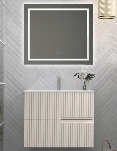 Mueble de baño colores modelo ABBA / LANA beig