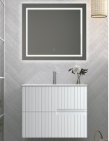 Mueble de baño colores modelo ABBA / LANA de 2 cajones