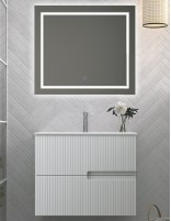 Mueble de baño colores modelo ABBA / LANA gris