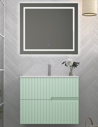 Mueble de baño colores modelo ABBA / LANA mint