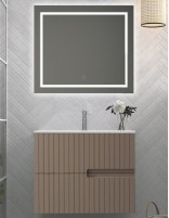 Mueble de baño colores modelo ABBA / LANA moka
