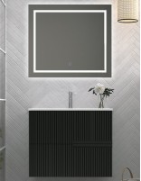 Mueble de baño colores modelo ABBA / LANA negro