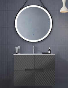 Mueble baño de colores modelo KAMEL / TEAM 2 cajones 2