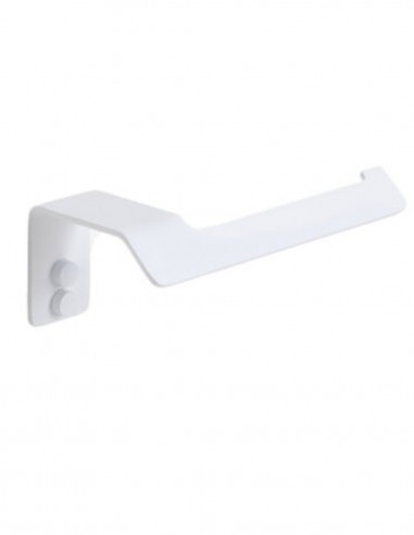 Portarrollos sin tapa blanco mate