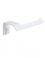 Portarrollos sin tapa blanco mate