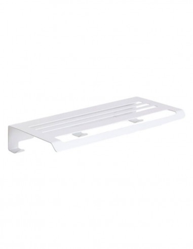 Toallero repisa blanco