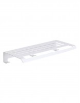 Toallero repisa blanco