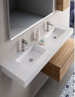 Encimera de piedra compacta modelo STONE PLUS de Coycama