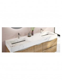 Encimera compacta doble modelo Átika de Coycama 2