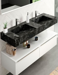 Encimera compacta doble modelo Átika de Coycama