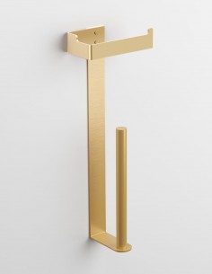 Portarrollos de reserva dorado modelo YASS de Manillons