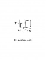 Percha dorada croquis