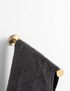 Toallero barra recto dorado modelo ECO de Manillons 2