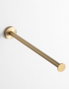 Toallero barra recto dorado modelo ECO de Manillons