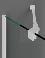 Mampara bañera blanca datos