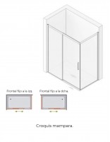 Mamapra ducha fijo más corredera + lateral fijo croquis