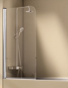 Mampara bañera a medida modelo SALÓNICA 1 hoja abatible de Kassandra