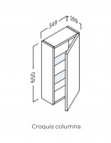 Armario auxiliar croquis