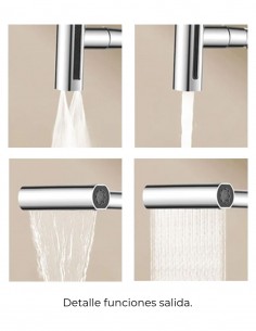 Grifo cocina cuatro funciones modelo Zeigan de Aquassent 2