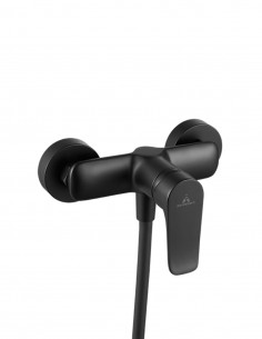 Grifo para ducha negro modelo SAYRO negro de Aquassent 2